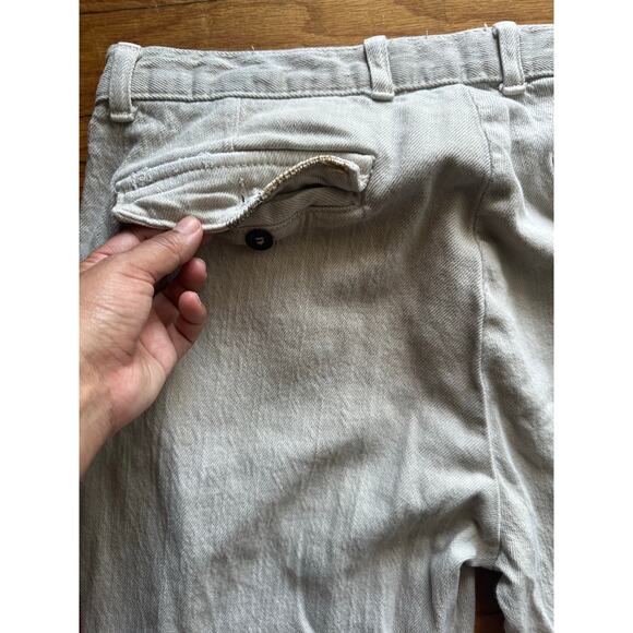 Zara Man 100% Cotton Light Wash Jeans – Raw Hem – Size 32 - Picture 11 of 14